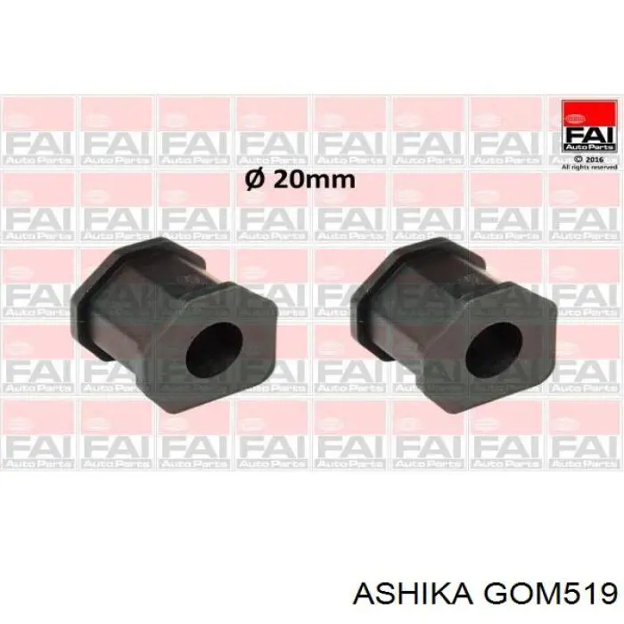 Soporte estabilizador, Eje delantero Mitsubishi MB176442