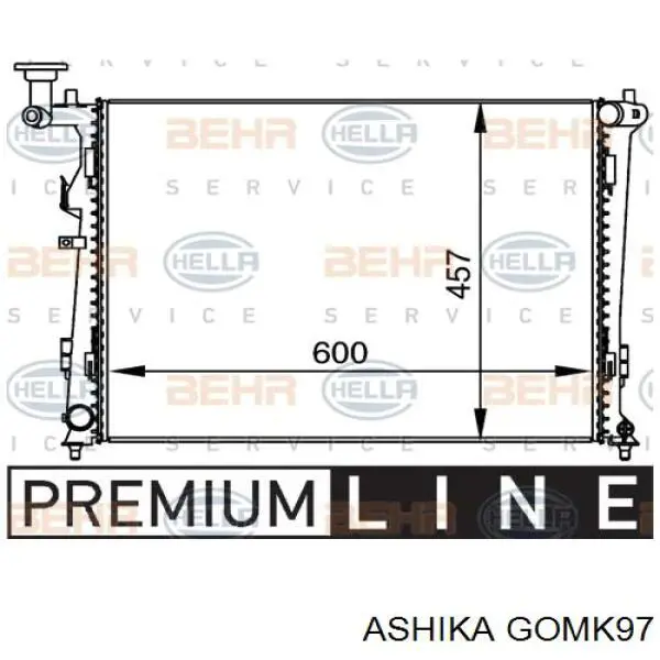 GOMK97 Ashika Soportes de motor delantero