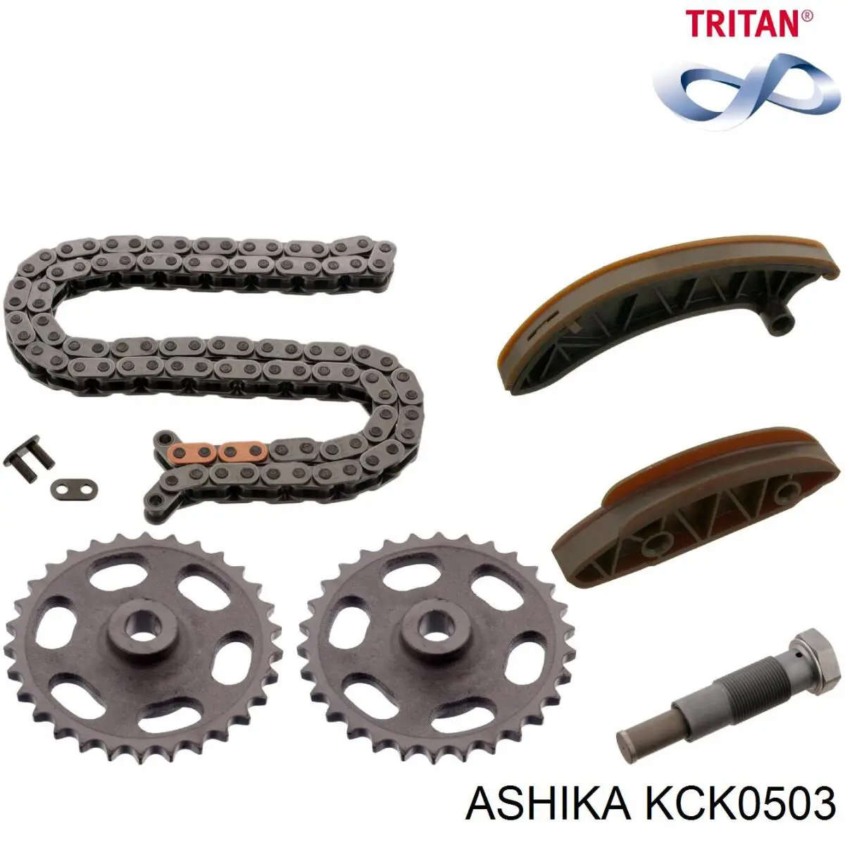 Kit de cadena de distribución 422315 Triclo
