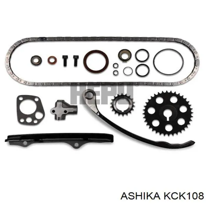 KCK108 Ashika kit de cadenas de distribución