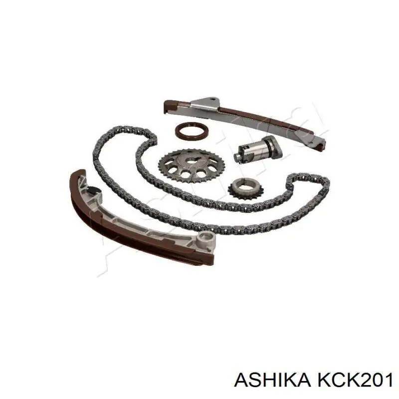 Kit de montaje de la cadena de distribución  Ashika KCK201