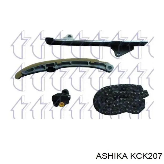 Kit de cadena de distribución Ashika KCK207 precio, desde 76,43 EUR
