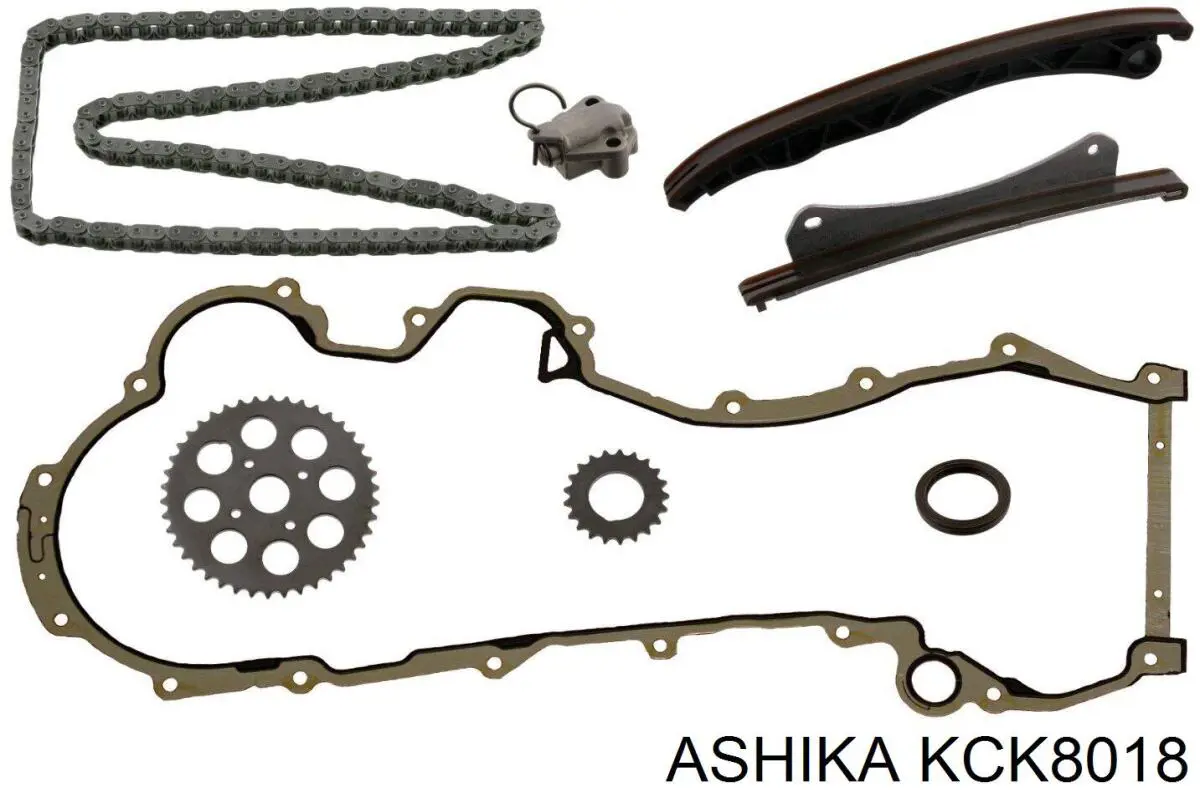 KCK8018 Ashika kit de cadenas de distribución