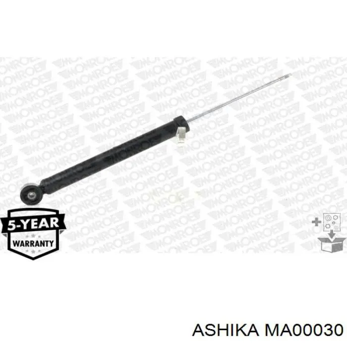 Amortiguador trasero 6Q0513025BK VAG
