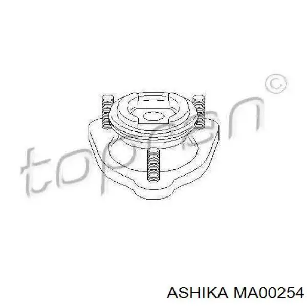 MA-00254 Ashika amortiguador trasero