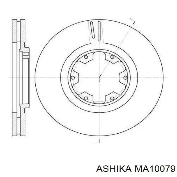 Comprar MA10079 Ashika Amortiguador
