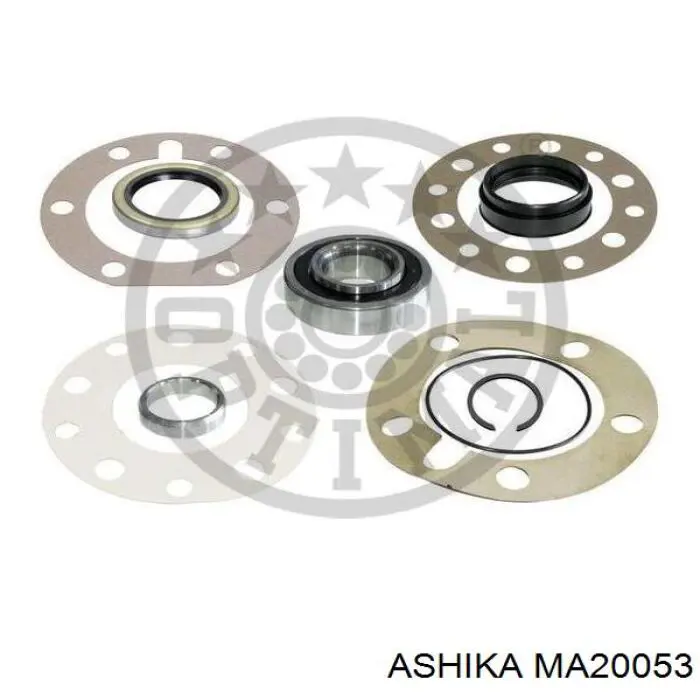 Amortiguador trasero derecho 48531OK140 Toyota