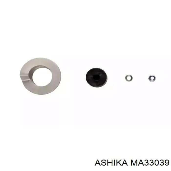 MA-33039 Ashika amortiguador delantero izquierdo