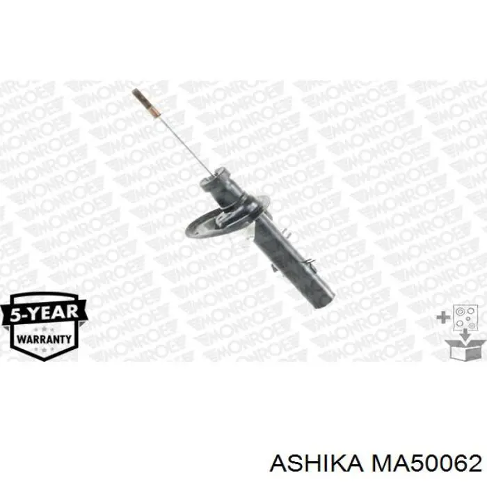 MA-50062 Ashika amortiguador delantero derecho