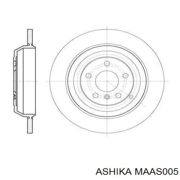 Bolsa de aire del eje trasero Japan Parts MMAS006