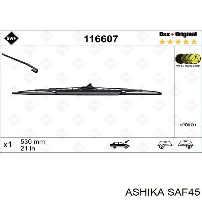 Comprar 86542SC160 Toyota Escobilla del limpiaparabrisas del lado del pasajero