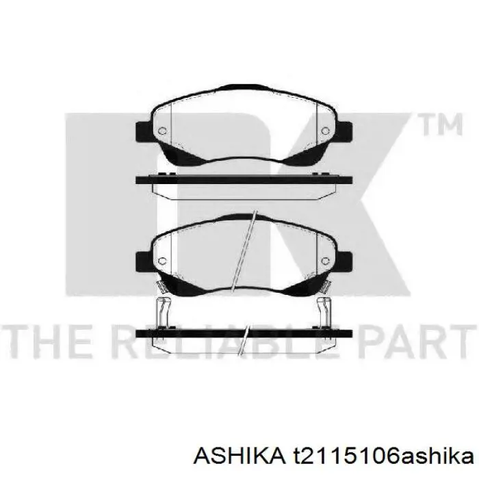 Pastillas de freno delanteras Toyota Corolla R10