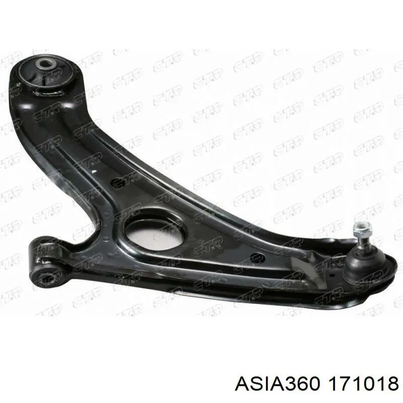 171018 Asia360 barra oscilante, suspensión de ruedas delantera, inferior izquierda