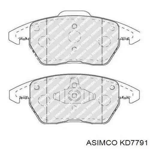 Pastillas de freno delanteras Seat Leon 2 1P1