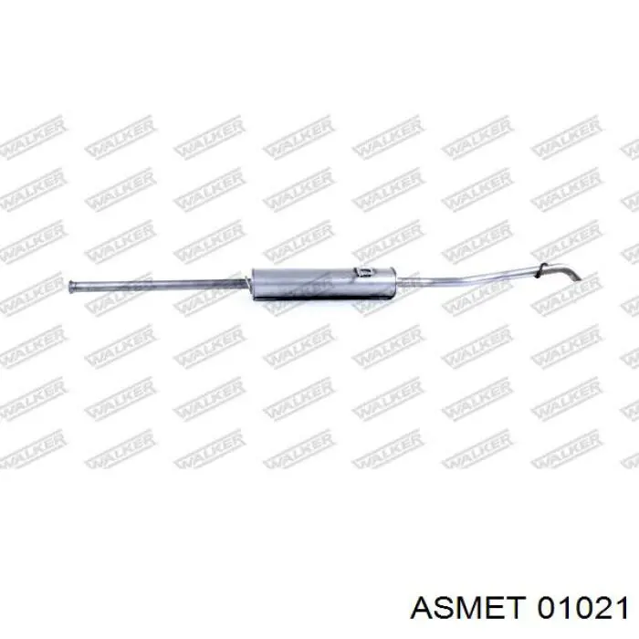 Comprar A1684902121 Mercedes Silenciador trasero