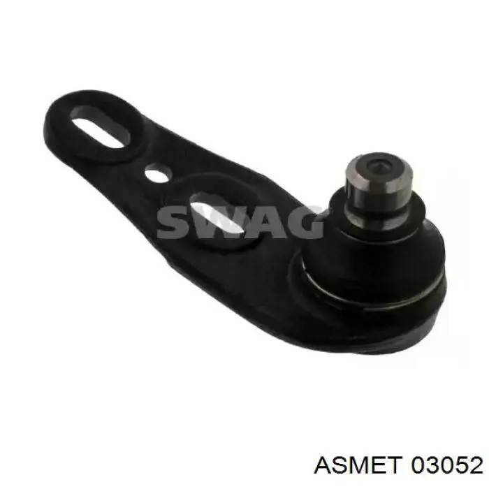 Silenciador trasero 03052 Asmet