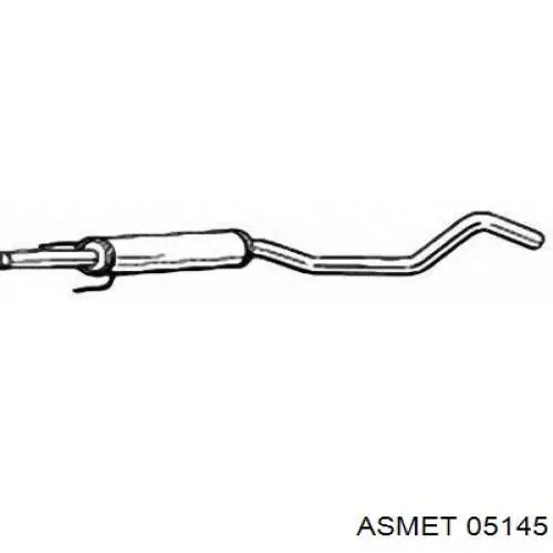 05.145 Asmet silenciador del medio