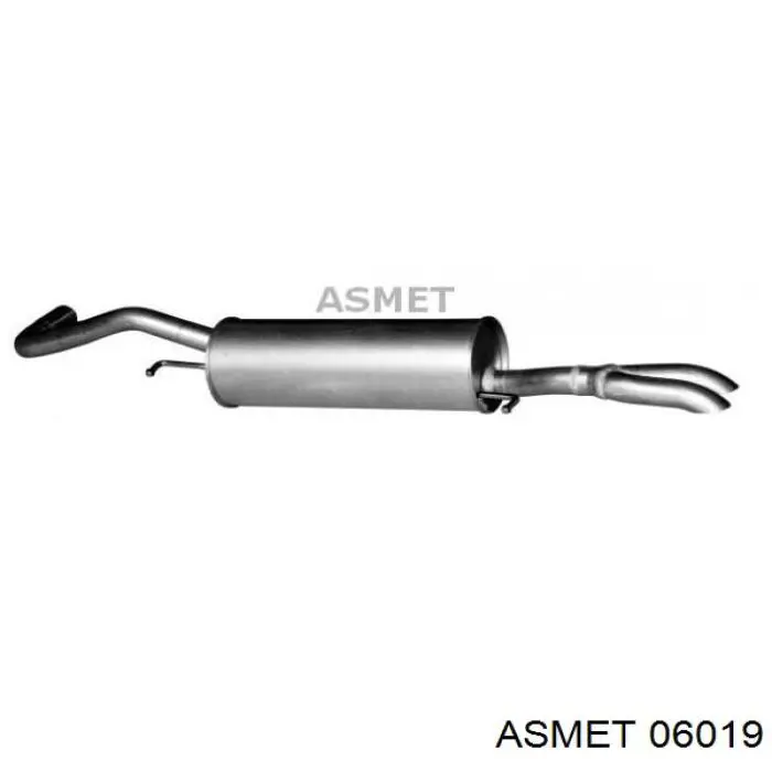 Silenciador trasero VAG 8D0253609T precio, desde 87,77 EUR