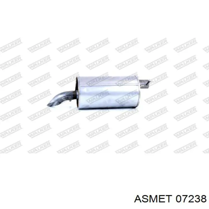 Silenciador trasero para Ford Galaxy WGR