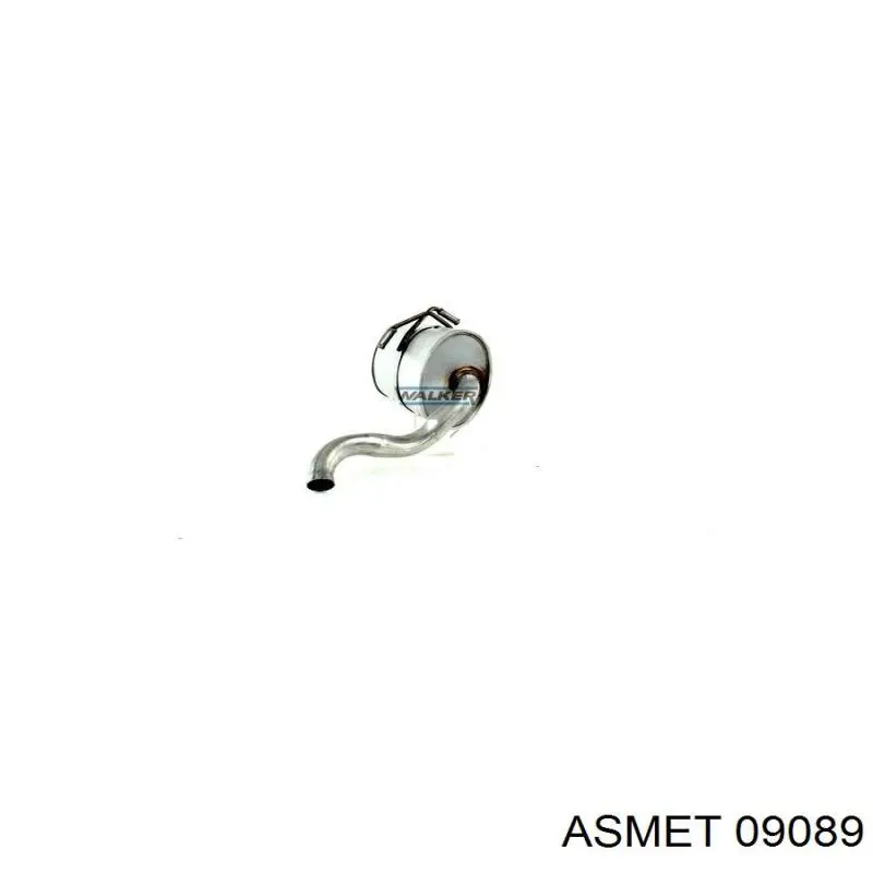 09089 Asmet silenciador posterior