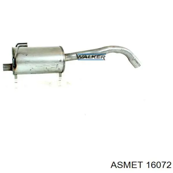 16072 Asmet silenciador posterior