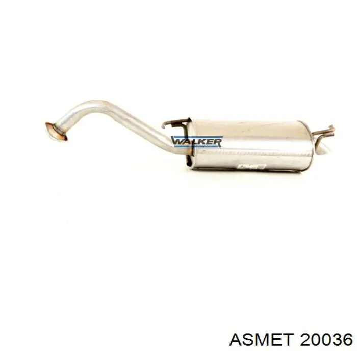 Silenciador trasero Toyota 174300D140 precio, desde 84,88 EUR