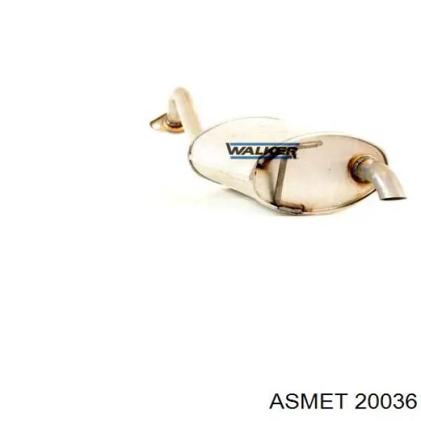 Comprar 174300D140 Toyota Silenciador trasero