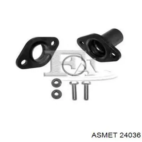 Silenciador central 24036 Asmet