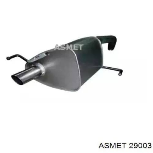 Silenciador trasero Fiat/Alfa/Lancia 46739672 precio, desde 108,89 EUR
