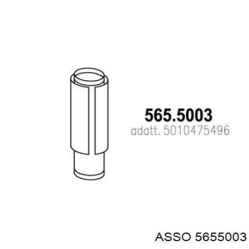 Silenciador central Dinex 64526 precio, desde 288,51 EUR