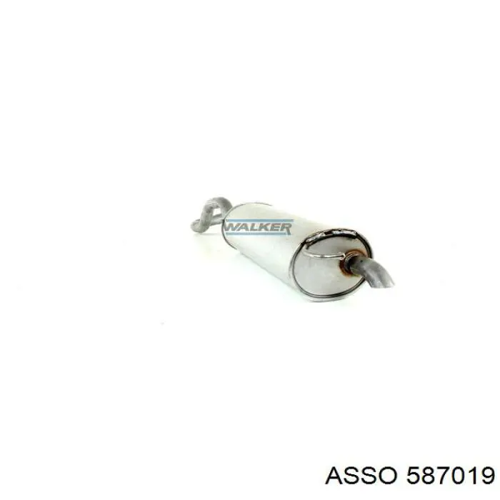 Comprar 1J6253609CT VAG Silenciador trasero
