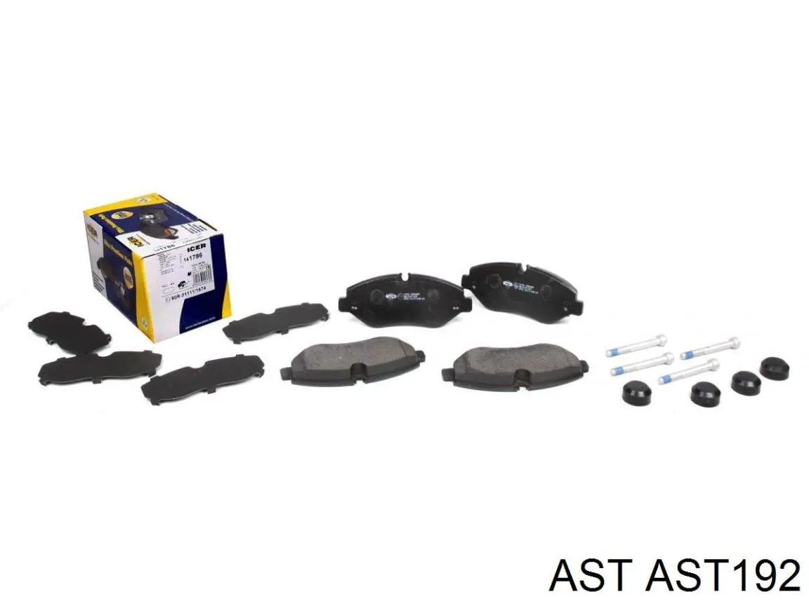 Comprar AST192 AST Pastillas delanteras de freno
