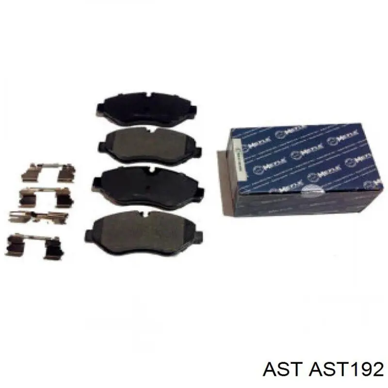 AST192 AST Pastillas delanteras