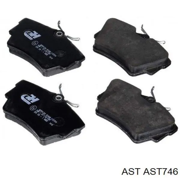 Pastillas de freno delanteras Volkswagen Transporter 7HA, 7HH, 7EA, 7EH