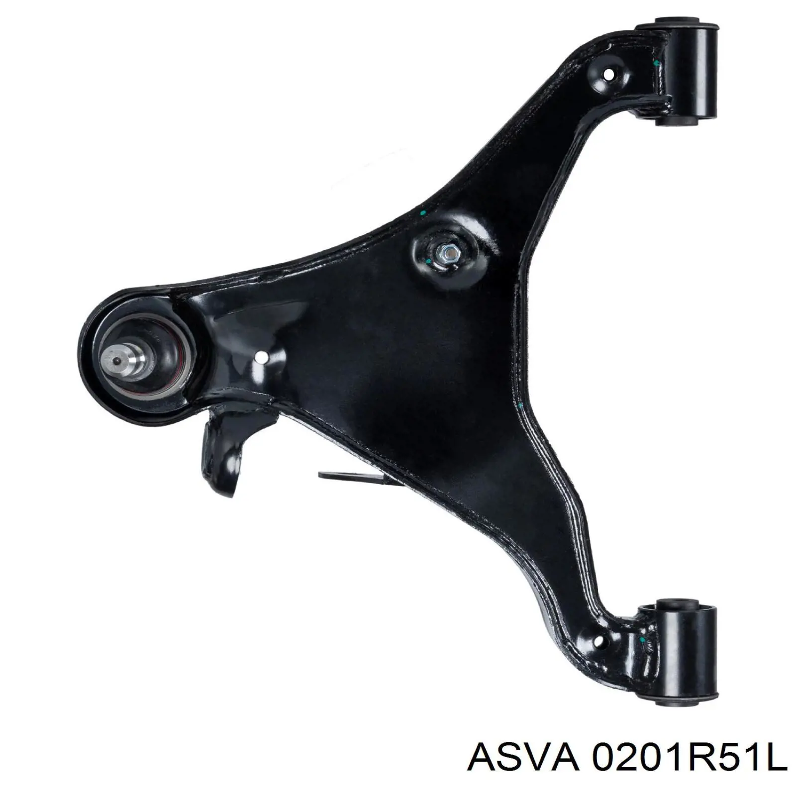 0201R51L Asva silentblock de suspensión delantero inferior