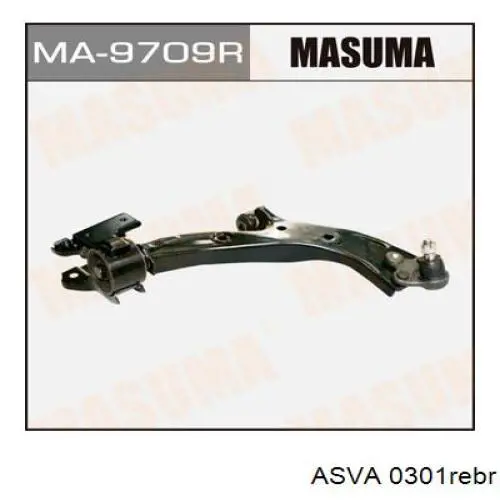 Silentblock de suspensión delantero inferior Honda CR-V 3 RE