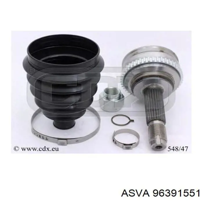 Junta homocinética exterior delantera Chevrolet Aveo 2 T250, T255