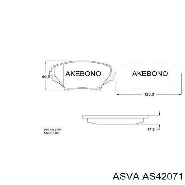 Pastillas de freno delanteras Toyota RAV4 2 XA2