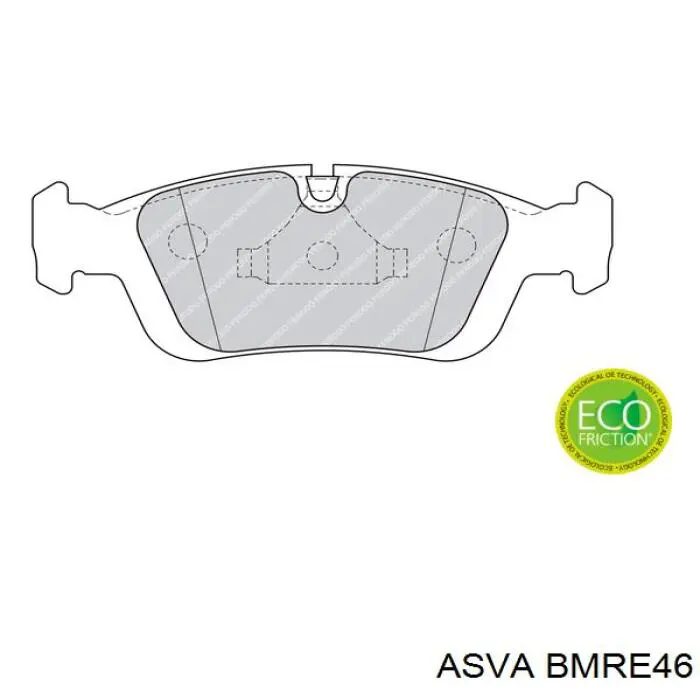 BMRE46 Asva junta homocinética exterior trasera