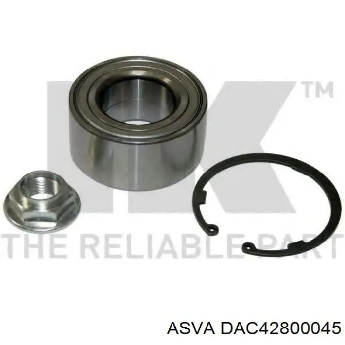 Cojinete de rueda delantero OK9A233047 Mazda