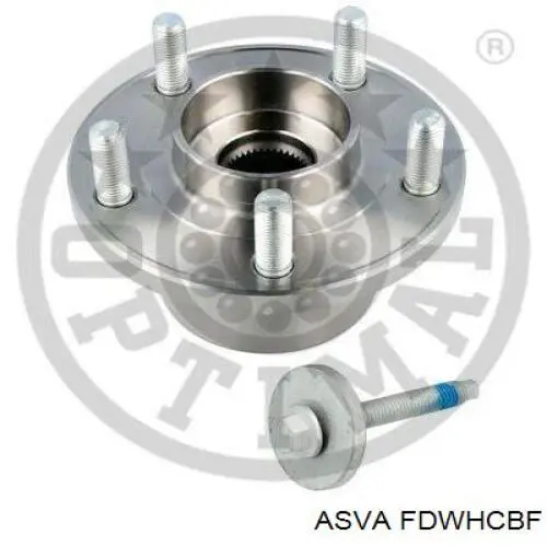 Buje de rueda Ford 6G912C300GAC