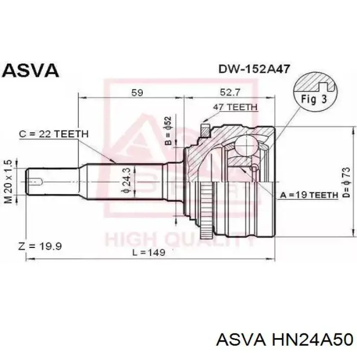 Junta homocinética exterior delantera Blue Print ADH28941B precio, desde 40,39 EUR