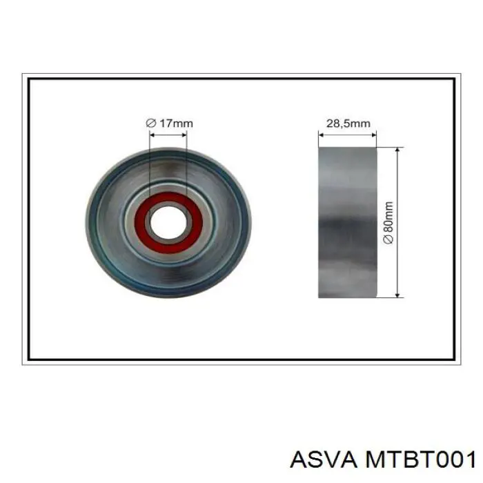 Tensor de la correa trapecial poli v Magneti Marelli MPQ1263