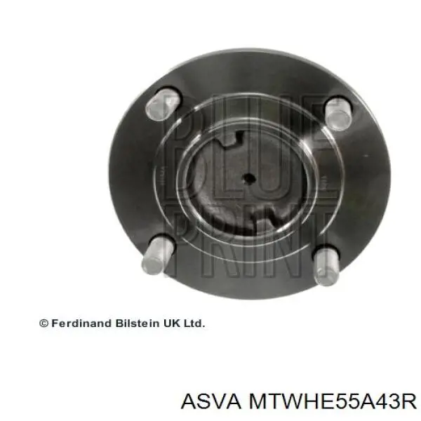 MTWHE55A43R Asva cubo de rueda trasero