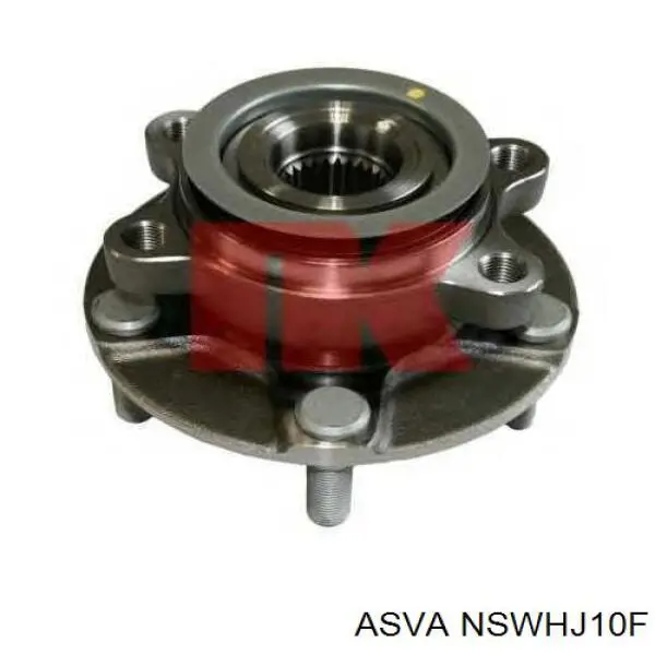 Cubo de rueda delantero ASVA NSWHJ10F