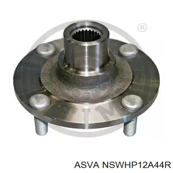 NSWHP12A44R Asva cubo de rueda trasero