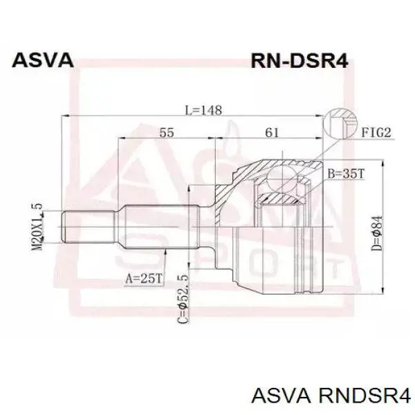 Comprar 391001162R Renault (RVI) Junta homocinetica