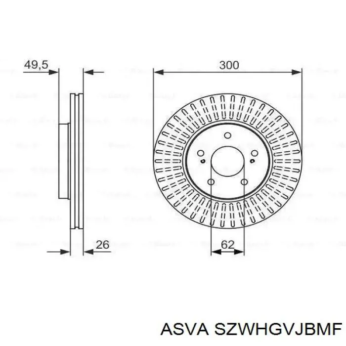 Buje de rueda Maxgear 330803