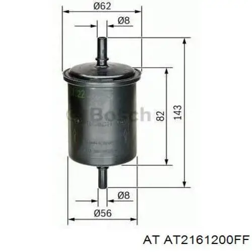 Filtro combustible Renault Scenic 2 JM0, JM1
