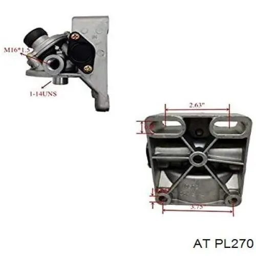 PL270 AT filtro combustible